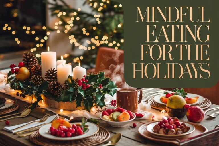 How to Practice Mindful Eating This Holiday Season