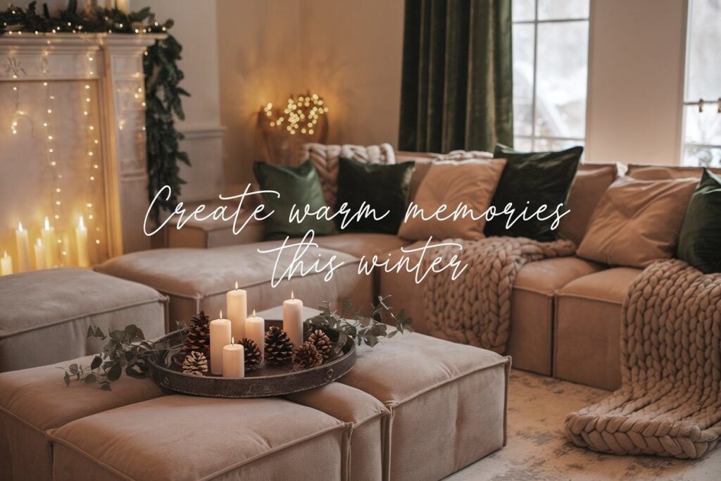 How to Create Cozy Winter Areas for Family Gatherings